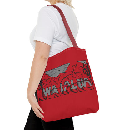 BLESSED Waialua Bulldogs Red Tote