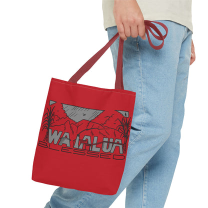 BLESSED Waialua Bulldogs Red Tote