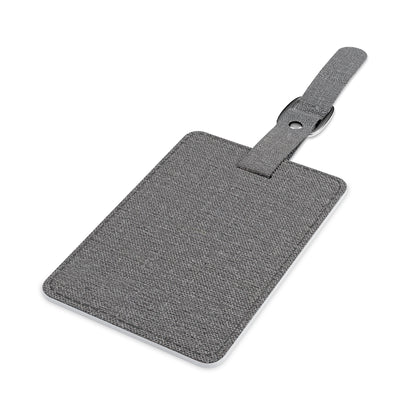 Red Palaka Luggage Tag — "E Holoholo Kakou" Travel ID