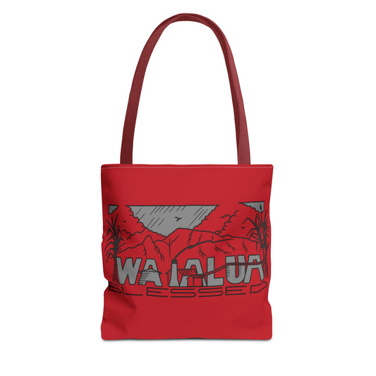 BLESSED Waialua Bulldogs Red Tote