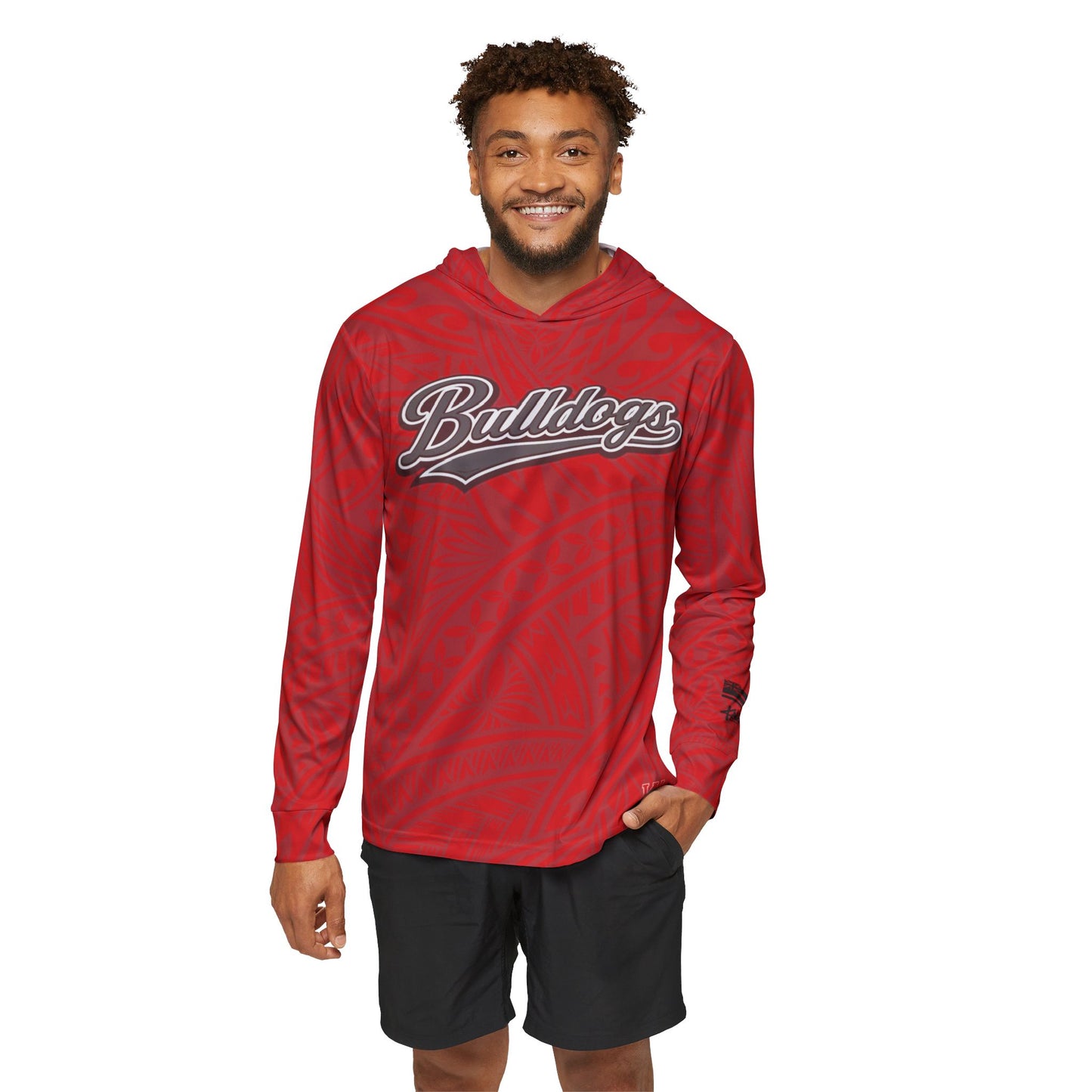 BLESSED Bulldogs Red DriFit Hoodie