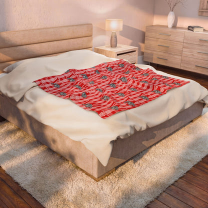 Bulldog Plush Blankt