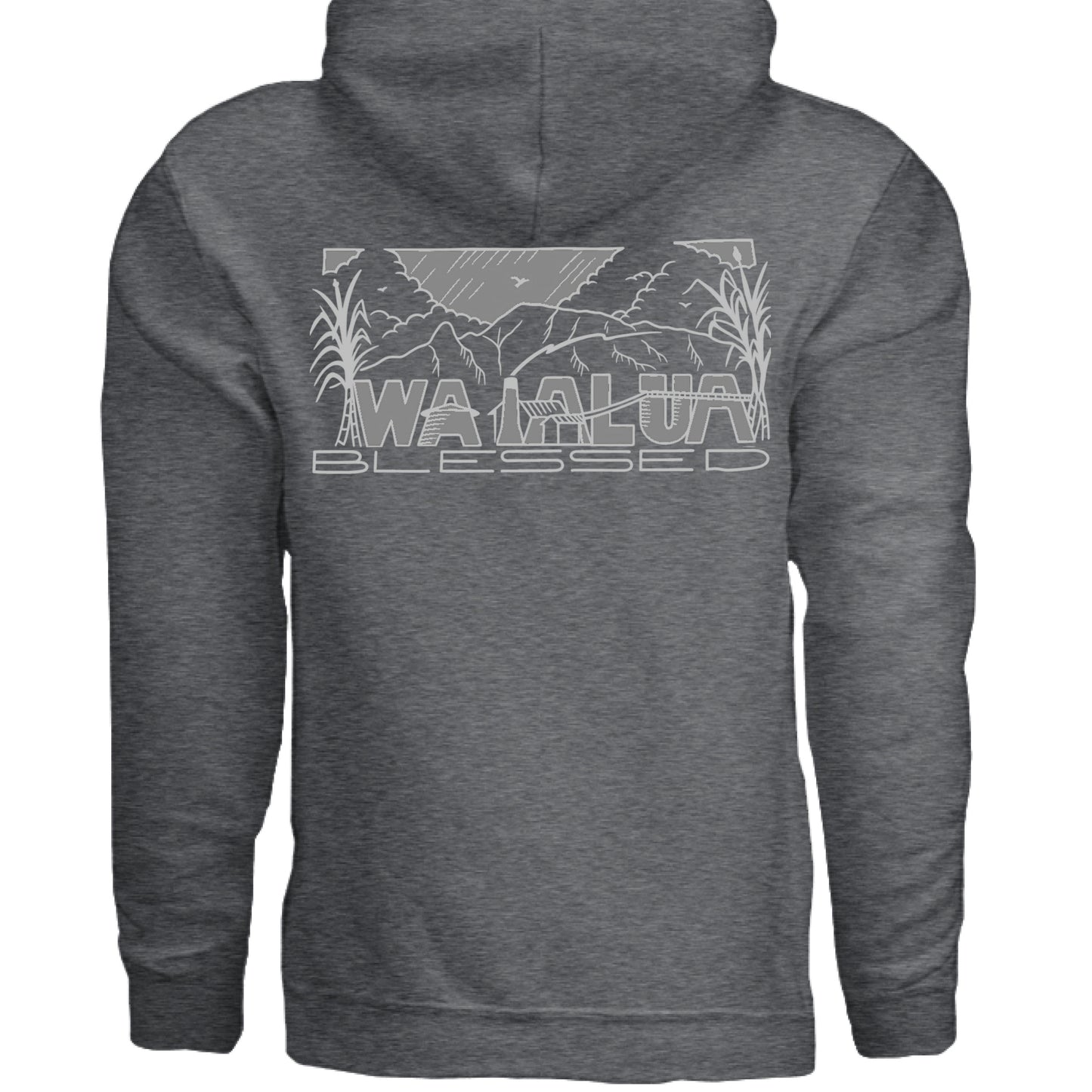 DARK HEATHER - BACK
