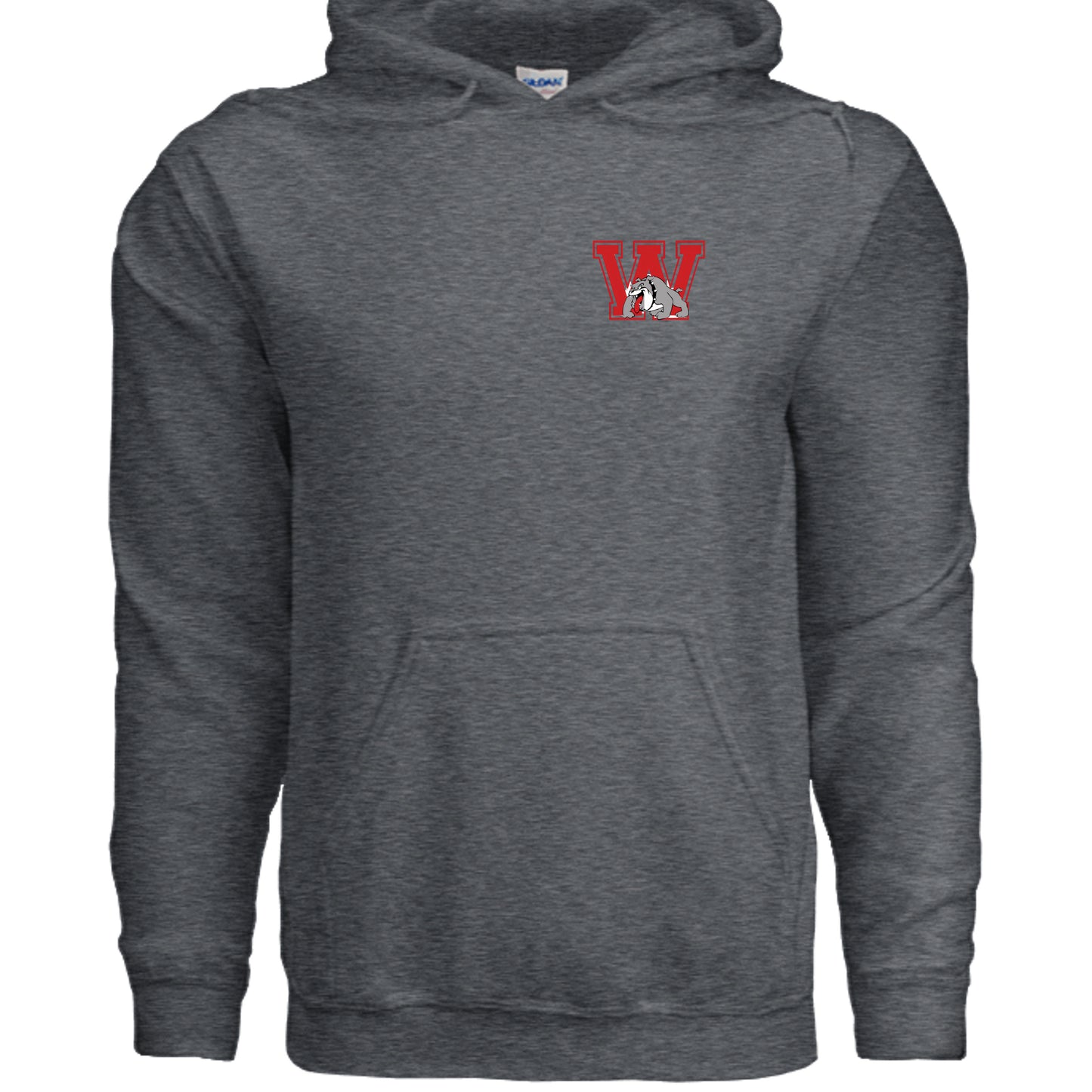 DARK HEATHER - G185 - FRONT